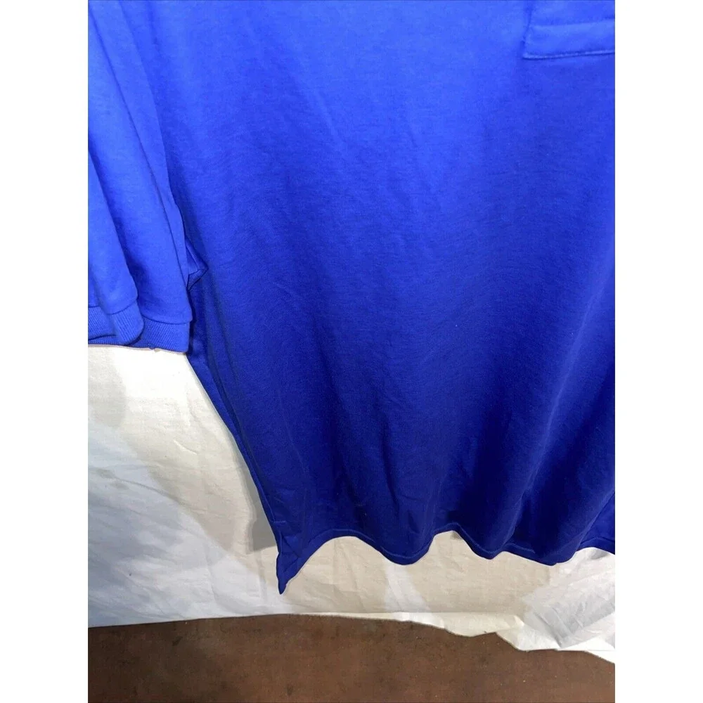 Polo Ralph Lauren Flesh Pony Mens Golf Shirt Size Large Blue Athleisure Outdoors